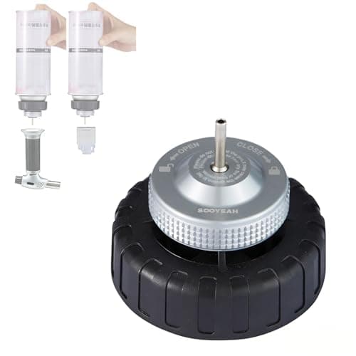 Image of SOOYEAH Butane Nozzle Fill Adapter Tip for use with Lighters/Blow Torches,Convert Cassette Canister Into Inflatable Tank