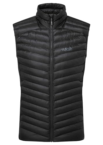 Image of Rab Men's Cirrus Flex Vest Lightweight Insulated Gilet for Trekking, Skiing, & Climbing - Black - X-Large