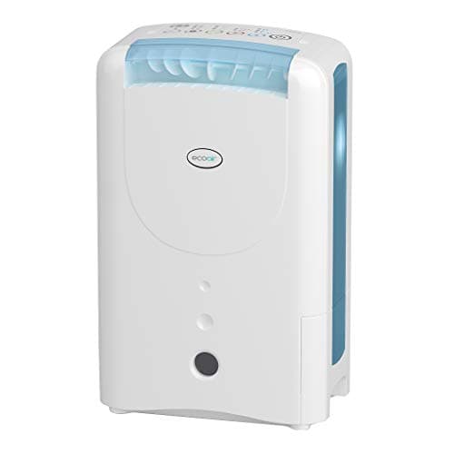 Image of EcoAir DD1 Classic MK6 Blue Desiccant Dehumidifier | Electronic Control | 7.5L/Day | Quiet 34dBA | Ioniser | Silver Filter | Laundry | Timer | 6Kg | Economy Mode | Home Garage Basement Boat