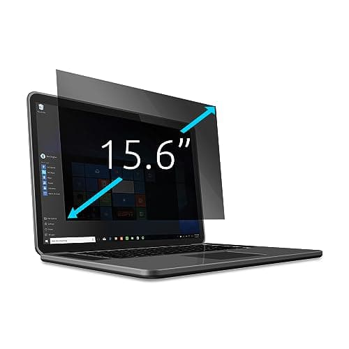 Image of Kensington Laptop Privacy Screen Filter, 2-Way Removable Protector for 15.6" 16:9 Laptops/Tablets, Anti Glare Coating, Reversible Screen Cover with Blue Light Reduction to Prevent Eye Strain (628334)