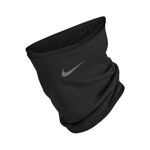 Image of NIKE RUN THERMA SPHERE NECK WARMER 4.0 BLACK - S/M