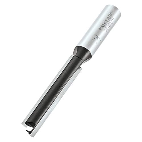 Image of Trend Trade Straight Two Flute Router Cutter, 1/2 Inch Shank, 12mm Cut Diameter & 63mm Length, Tungsten Carbide Tipped, TR37X1/2TC
