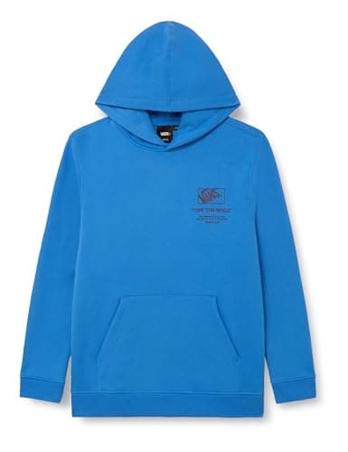 Image of Vans Stacked Hi Pullover, Bright Azure, 14 Years