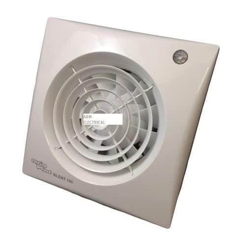 Image of Envirovent SILENT-100PIR "Silent" Extractor Fan with PIR/Timer