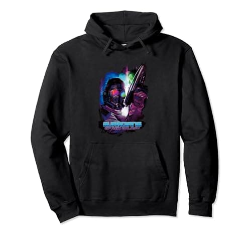Image of Guardians Of The Galaxy Star Lord Pose Pullover Hoodie