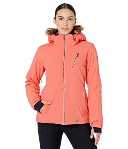 Image of Spyder Women's Skyline Ski Jacket, Dark Pink, M UK