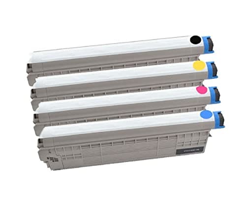 Image of COMPATIBLE LASER TONER 4 PACK/SET FOR OKI MC853/MC873/MC883