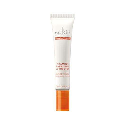 Image of Sukin - Dark Spot Corrector - Glow Active-C Vitamin C Dark Spot Remover for Face for all Skin Types - Face Care, Skin Care, Vitamin C Cream for Dark Spots, Dark Spot Cream - 15ml