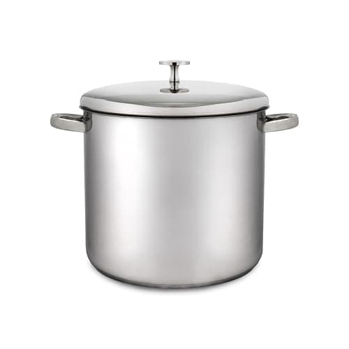 Image of Master Class Stockpot, Stainless Steel 20cm (5.5 litres), Silver