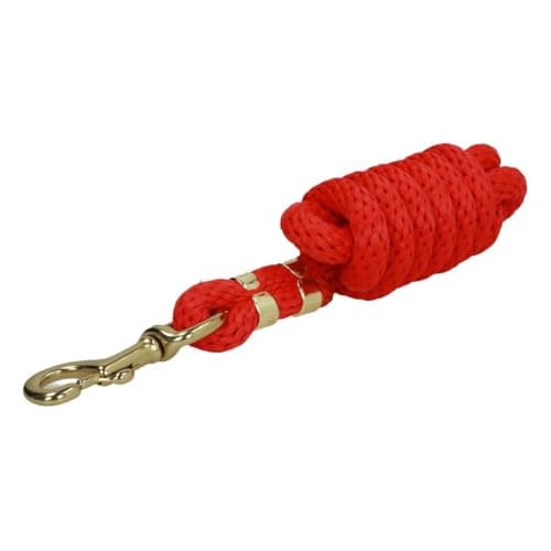 Image of Shires Topaz 1.8m Lead Rope Red