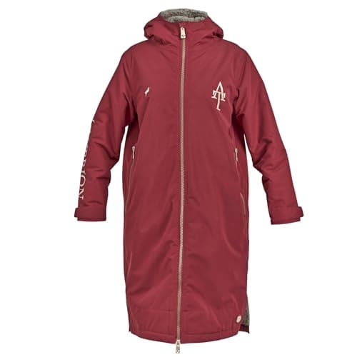 Image of Shires Aubrion Core Unisex All Weather Robe - Red Large