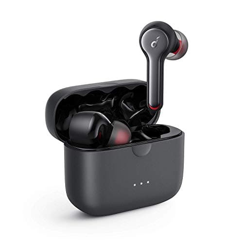 Image of soundcore by Anker Liberty Air 2 Bluetooth Headphones with Diamond Shaped Audio Drivers, 4 Microphones, 28 Hours Battery, Personalised HearID EQ, Bluetooth 5 with Noise Isolation (Black)