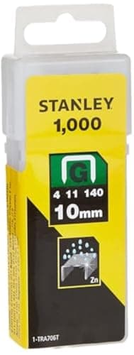 Image of Stanley Tools ZSTA-1-TRA706T TRA7 10 mm Heavy-Duty Staple (Pack 1000)