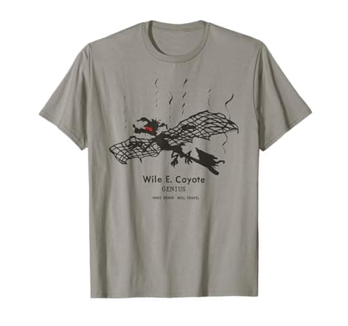 Image of Looney Tunes Wile E. Coyote Crispy Flier T-Shirt