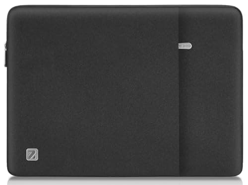 Image of NIDOO 17.3 Inch Laptop Sleeve Case Protective Notebook Bag PC Cover for 17.3" IdeaPad 3 / Legion 5 / ThinkPad P17 / ENVY Laptop 17 / ProBook 470 / XPS 17 / Chromebook 317 / ZenBook Pro 17, Black