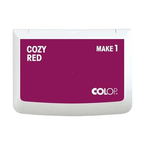 Image of COLOP Make 1 Ink Pad 50 x 90 mm Cozy Red