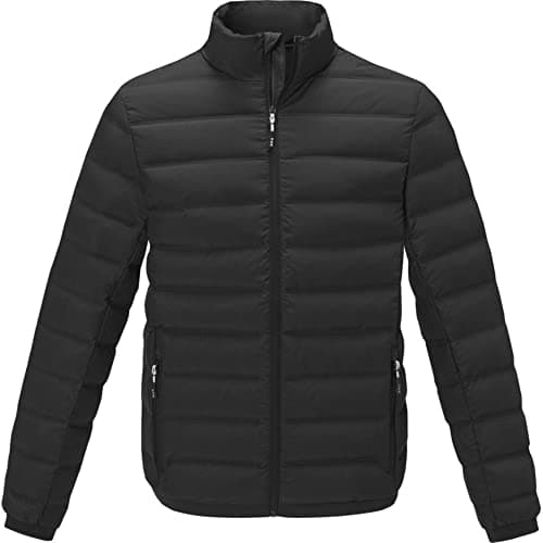 Image of Elevate Mens Macin Insulated Down Jacket (XS) (Solid Black)