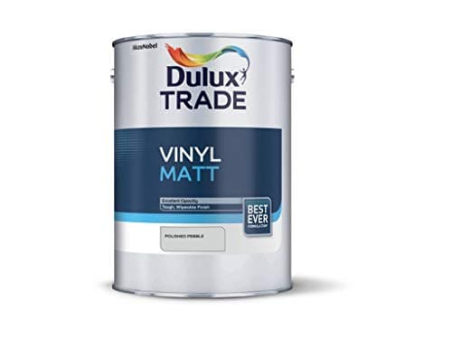 Image of Dulux Trade 5L Vinyl Matt - Polished Pebble Finish