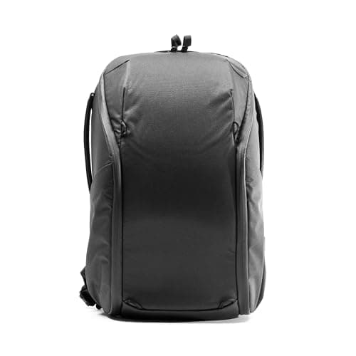 Image of Peak Design Everyday Backpack Zip 20L Black, Carry-on Backpack with Laptop Sleeve (BEDBZ-20-BK-3), Black