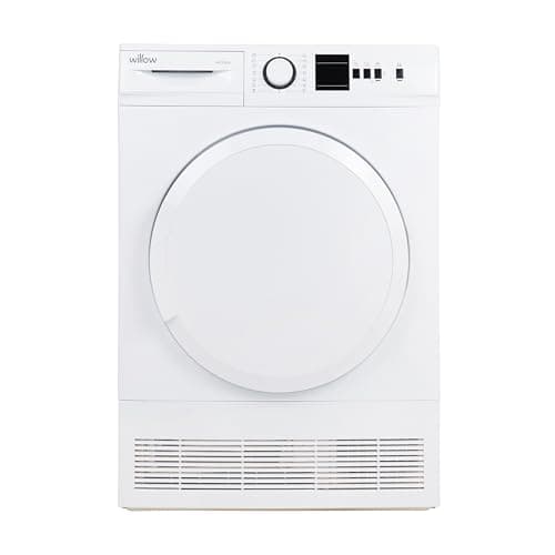 Image of Willow WCD8W 8kg Freestanding Condenser Dryer with 15 Programmes, 3 Button Functions, LED Display