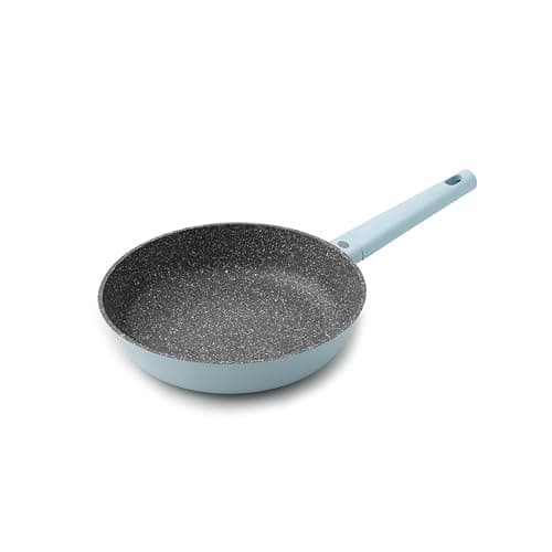 Image of MasterClass Cast Aluminium Frying Pan, Induction Compatible, Non-Stick Fry Pan with Soft Touch Handle Ideal for Eggs, Omelettes, Dishwasher Safe, Cookware,26cmm,Sky Blue