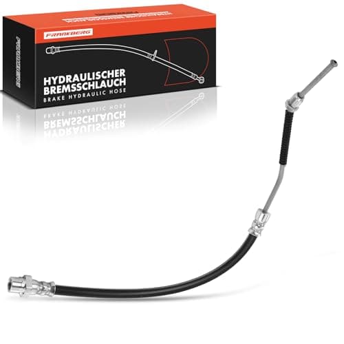 Image of Frankberg 1x Brake Hose Hydraulic Rear Axle Right Compatible with Z4 Coupe E86 3.0L 2006-2008 Z4 R.o.a.d.s.t.e.r E85 2.0L-3.0L 2002-2008 Replace# LE4443810C