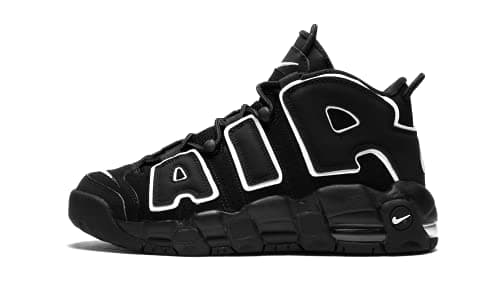 Image of Nike AIR More Uptempo Black White GS - 415082-002 - Size 4 -