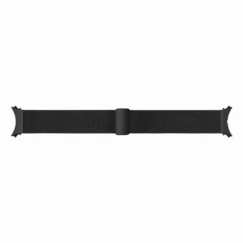 Image of Samsung Milanese Stainless Steel Strap for Galaxy Watch4, Watch5, Watch6 44 mm – Smartwatch Band, Black