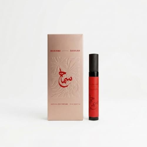 Image of Samaah by Dukhni |10 ml Non-Alcoholic Perfume Spray | Luxurious long lasting travel-friendly cologne | Smoky sandalwood and leather scent for men & women | Eau de parfum