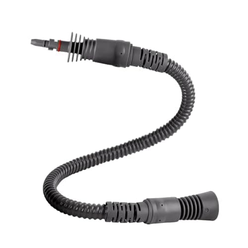 Image of Sionlan 32.8in Steam Extension Hose Replacement Parts Compatible with Bissell SteamShot Hard Surface Steam Cleaner, High Temperature Resistant Plastic, Grey, 1 Pack