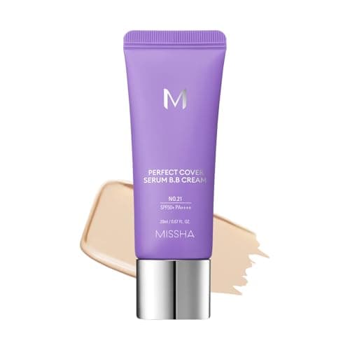 Image of Missha M Perfect Cover Serum BB Cream No. 21 Light Beige, 20 ml