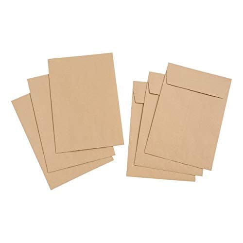 Image of 5 Star C4 Envelopes Peel and Seal Strong Gusset 25mm115gsm Manilla (Pack of 125)