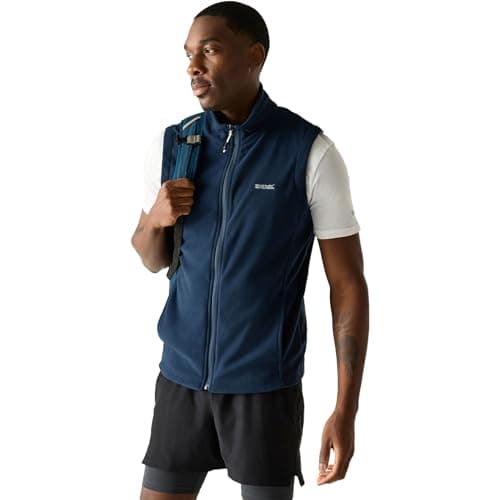 Image of Regatta Mens Tobias II Body Warmer Anti-Pill Fleece Gilet