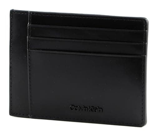 Image of Calvin Klein CK Median ID CARDHOLDER, Black, One Size
