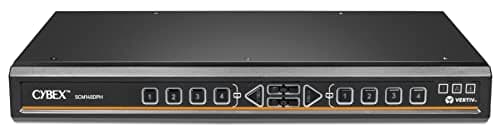 Image of VERTIV - IT MANAGEMENT SYSTEMS CYBEX SC UNIVERSAL DP/H SECURE DESKTOP MATRIX 2X4 KVM WITH CAC