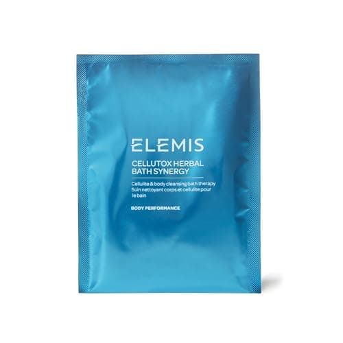 Image of ELEMIS Cellulite Bath Synergy Sachets – Detoxifying & Stimulating Bath Soak with Algae & Sea Fennel Extracts, Cleanses & Revitalizes Skin, Pack of 10 (30g)