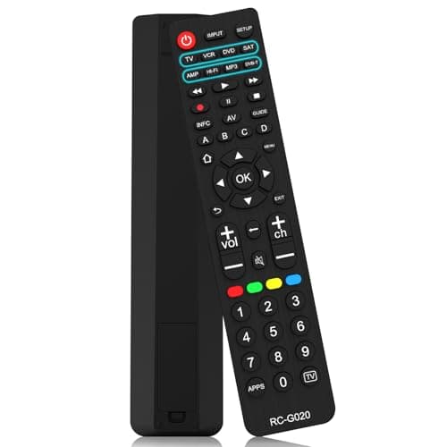 Image of 8-IN-1 Upgraded Universal TV Remote Control for Smart TV Replacement Compatible with LG, Samsung, Sony, Philips, Sharp, and More, Easy Setup, Durable Buttons, Lightweight Design
