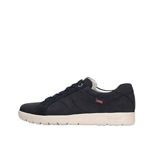 Image of CalLAGHAN 43700 Men's Blue Trainers - Blue - 8
