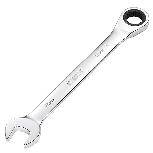 Image of Draper 31018 Metric Ratcheting Combination Spanner, 19 mm Size