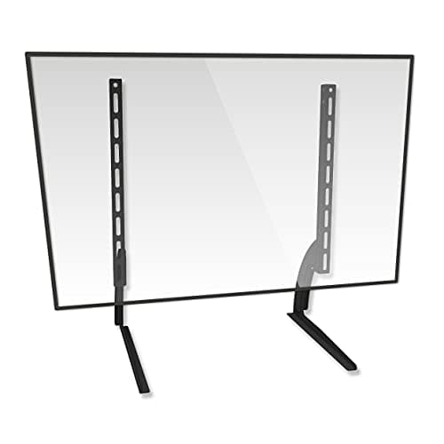 Image of TTAP Universal Height Adjustable Table Top Pedestal TV Stand Metal Legs/TV Feet/Suitable for TV’s Ranging From 20”- 70” / Supports up to 40 Kgs