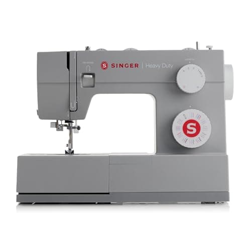 Image of Singer Sewing Machine, Metal, Gray, Heavy Duty