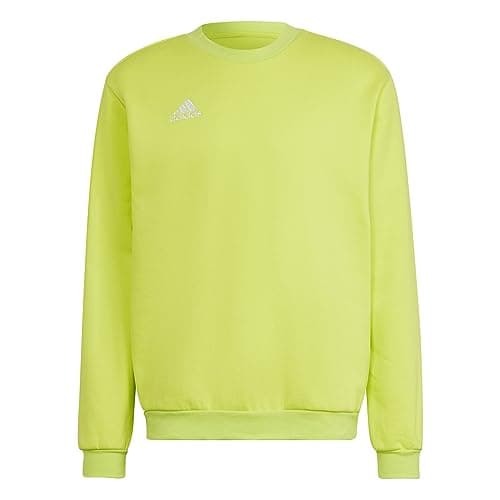 Image of adidas Men's Entrada 22 Sweatshirt, Team Semi Sol Yellow, M