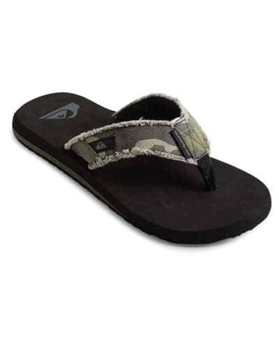 Image of Quiksilver mens Beach & Pool Shoes, Green (Green/Brown/Black Xgck), 9