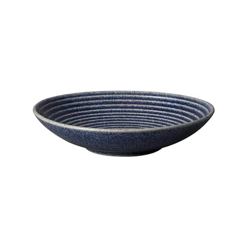 Image of Denby Studio Blue Cobalt Medium Ridged Bowl