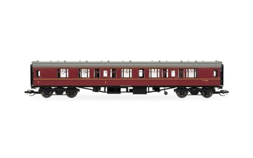 Image of Hornby TT:120 Coach Car - TT4001A BR Mk1 Composite Corridor E15468 - Era 5 Train Toy, TT Gauge Carriage for Train Set, Rolling Stock Models for Adults - 1:120 Scale Model Gift