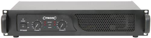 Image of Citronic AMP30 - 2U Rackmount Power Amplifier, 2 Channels, 600W Bridge Mode, Clip Limiter, Fan Cooling, 6.3mm Jack & XLR Sockets, Ground Lift, Low Profile Install