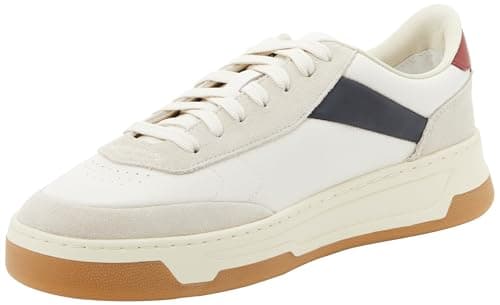 Image of BOSS Men's Baltimore Tenn Sdltb Tennis Trainers, Open White, 8 UK