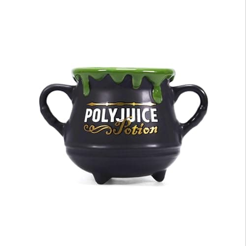 Image of Half Moon Bay | Harry Potter | Polyjuice Potion | Mini Cauldron Shaped Mug 325ml | Official Merchandise | Hogwarts Tea Cup | Back to School | Gifts for Readers