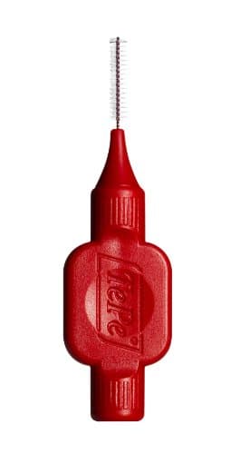 Image of TePe Interdental Brushes 0.5 mm Red Pack of 8, Pack of 2 (2 x 8 Brushes)
