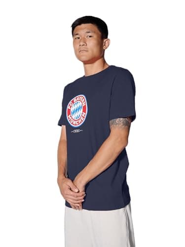 Image of FC Bayern München Essential T-Shirt Men's Navy, navy, XL